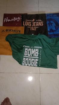 Product Review of Paket Hemat 5 Kaos Motif Distro Putih from A**a A**a 0