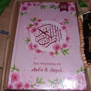 Product Review of Al Quran Cantik Tulis Nama Hard Cover Alquran Al-Qur'An Hardcover from B**a 0
