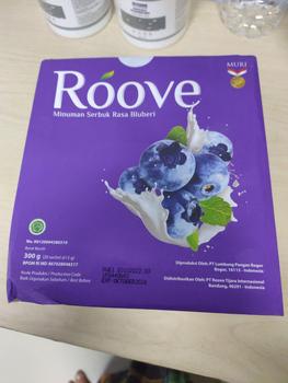 Product Review of ROOVE 1BOX 20 saset. Roove Blueberry collagen beauty drink Perawatan Rambut & Kuku Perawatan Kulit from Q**A R**A A**A 0