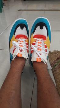 Product Review of Larocking - Zavyr Biru Kuning | Sepatu Sneakers Running Gym Shoes Abu Outdoor from N**i 0