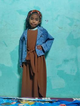 Product Review of 3D JAKET JEANS VIRAL SNOW PITA ANAK PEREMPUAN UMUR 1-10 TAHUN bunda #Katun #Santai from 0**6 0
