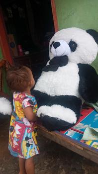 Product Review of 059 Boneka Panda Lucu Murah | Boneka Panda Gemoy | Panda Semeter Murah from N**♡ 0