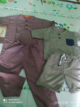Product Review of PILIH MOTIF SETELAN KOKO KURTA ANAK KANCING 1-10 TAHUN from D**o 0
