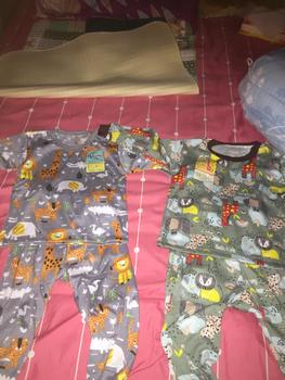 Product Review of Nanaku Baby - Setelan Baju Bayi Piyama Bayi Lengan Panjang Kancing Pundak Unisexs Motif Printing Gaffy Usia 3-12 Bulan from M**a 0