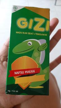 Product Review of Madu Multivitamin Anak Gizidat - Paket 3 Botol 130ml BPOM & HALAL from y**a l**n g**l 0
