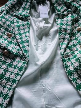 Product Review of Blazer Green Tweed 004471 Kerja Wanita from M**e 2
