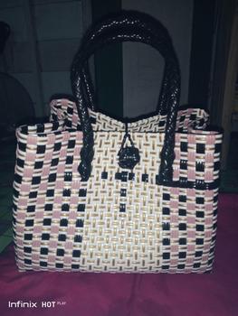 Product Review of Tas Anyaman Wanita Jally Premium XL Muat 10kg Bisa Tambah Nama from M**T 1