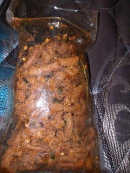 Product Review of Kripik USUS AYAM CRISPY PEDAS JERUK 100 GR BEST SELLER ( COD ) OYUN KRIUKZZ snack food Chips Keripik Cemilan Makanan Asin from y**i 0