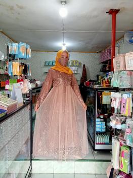 Product Review of Gamis Layla Tile Tutu -  Gamis Pesta Tile from v**i 0