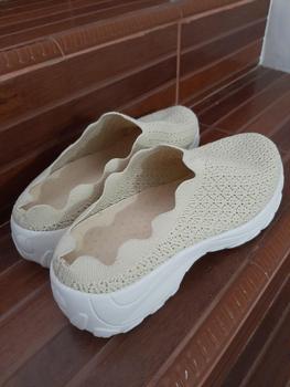 Product Review of FOKU Sepatu Slop Santai Wanita Slip On Sneakers Korea Terbaru from f**i 0