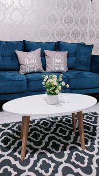 Product Review of Dections Meja Ruang Tamu Minimalis Oval Scandinavian 80x40cm Meja Kopi - Coffee Table kayu furniture from R**i T**r l**r 0
