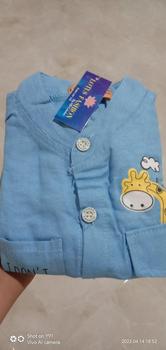 Product Review of SETELAN KEMEJA ANAK 1-4TAHUN/KEMEJA Denim JERAPAH Laki-Laki SALE 3.3 from F**a 0