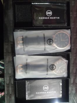 Product Review of HANNAH MARTIN Jam Tangan Wanita Sangat tipis 100% Original  CH36-FH hadiah watches from D**👧 0