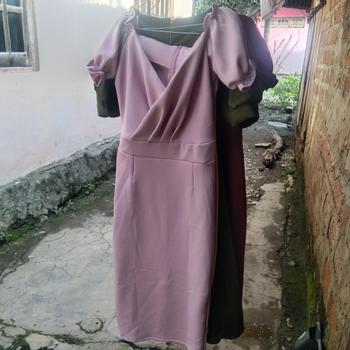 Product Review of Carolina Midi Dress Wanita Casual Baju Fit Lembut Linen from G**y 0
