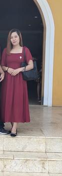 Product Review of KC - Malika Midi Dress - 2 Size - Square Neck Chiffon ada furing from l**💕 0