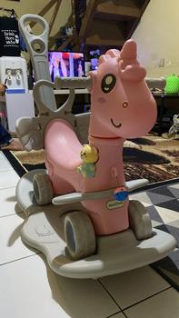 Product Review of Mainan Jungkat Jungkit Anak Seesaw Prosotan Kuda Kudaan Permainan Plastik Mainan Anak Balance Lucu 001-M1503 from s** L**s 0