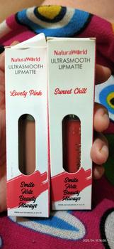 Product Review of Natura Lipmatte Ultra Smooth Kemasan Baru | Lipmatte Tahan Lama | Lipmatte Anti air  Lipstik Creamy Bibir Kering Lasting from ** B**🥀 0