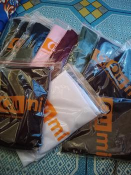 Product Review of Sebuool instan Paket Hemat (tulis warna yang diinginkan dipesan ketika checkout) Khimar Layer Simple Segi Basic Nyaman Syari Kerudung Muslim from D**y F**n 0