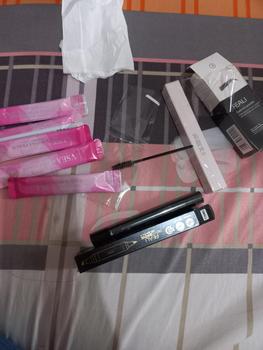 Product Review of FEALI Paket Bundle Hemat [ 3 Pcs ] Best Seller - ( Feali Multicolor 2in1 Lipstik, Feali Eyeliner Stamp 2in1, Feali Eyebrow Powder) from h**2 0