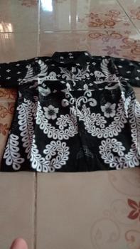 Product Review of COUPLE GAMIS ALL SIZE KEMEJA PENDEK BALOTELLI SILVER from S**y ** 3