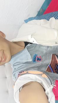 Product Review of AMR Original - Half White 5359 - Jaket Jeans Boyfriend Dream from i** 3