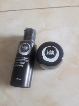 Product Review of Lskin Platinum 1 Plus Cream Malam Muka Perawatan Mencerahkan  Berjerawat from h**r 0