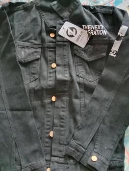Product Review of Jaket Jeanss Denim New Fashion,Jaket Zoman Sablon Black. from I**i A** 0