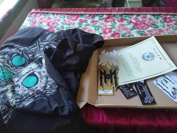 Product Review of Muffinhooks Cat Dmd Robot - Oversize Tees from l**_ 0