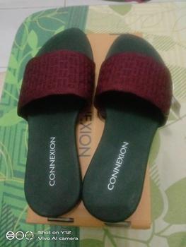 Product Review of SANDAL CR WANITA/SANDAL TERBARU/SANDAL SLOP/SANDAL RAJUT/SANDAL CR SLOP RAJUT SANDAL SLOP WANITA Tanpa Hak Merah from M**A 0