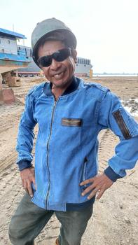 Product Review of JACKET BOMBER JEANS CAP KULIT PRIA DAN WANITA panjang motif jaket  casual  tebal cowok  distro from j**🔥 0