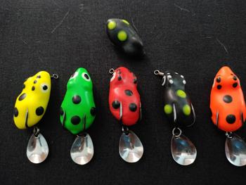Product Review of Lure Soft Frog Mini umpan pancing Ukuran 3cm Berat 5grm Untuk Mancing Casting Ikan Gabus from M**🍌 1