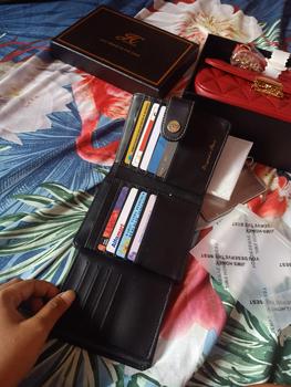Product Review of MONACO Wallet sophie martin paris promo Dompet Pendek Kulit PU Hitam Kartu Uang from c**a "**" 0