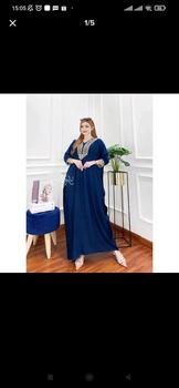 Product Review of GAMIS KAFTAN ZAHRA SUPER JUMBO XXXXL LD 145cm Fit Muslim Syari  Dress  Rayon  Wanita from A**1 0