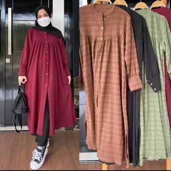 Product Review of AIRFLOW Long Tunik Oversize Tunik Jumbo Premium by Malissa Vine Casual from v**4 0