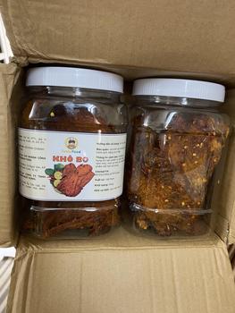 Product Review of Khô Bò Củ Chi Cô Ba Tasty - Bò miếng mềm - Hộp giấy 500g/1kg - SP065 from N**c Y** 0