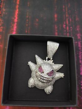 Product Review of Dây chuyền Mặt Gengar Pokemon (Dây xoắn + Dây tennis Loại 2) from T**n Đ** 0