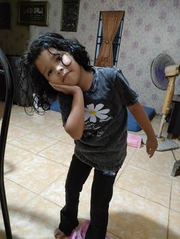 Product Review of Vendom Kids Baju Kaos Anak Washet Laki-Laki / Perempuan Unisex Umur 1-12 Tahun Bahan Cotton 30S Katun Santai Polos Hitam from d**a y**a 2
