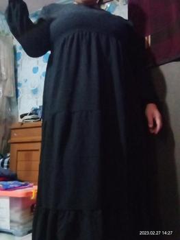 Product Review of Gamis Rempel Susun Bahan Crinkle Airflow / Busana Muslimah Terbaru / Gamis Wanita Terbaru Nyaman Remaja Dress from 🌹**🌹 0