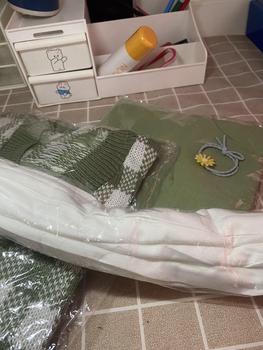 Product Review of 4in1 Setelan lengkap Yeji Cardi ( Cardi + Rok + Hijab ) Outfit Rajut Korean Style from j**️ 2