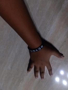 Product Review of Peace - Hitam - Gelang Wristband by Embracelet from ㅤ**. 0