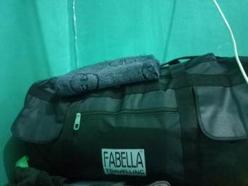 Product Review of Tas travel BIG SIZE tas pakaian fabella tas mudik tas jalan bepergian tas minggat jumbo ori baju from F**R 0