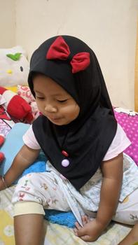 Product Review of Jilbab Anak Bayi BELA PITA Usia 1-3 Tahun All Size Pusat Grosir Hijab Balita Instan Kerudung Baby Perempuan Murah Terbaru Kekinian OneSize Best Seller Dadishope12 Qasimahijab from e**6 2