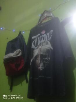 Product Review of Kaos Oversize Hiphop Rapper 2PAC Washed from S**0 0