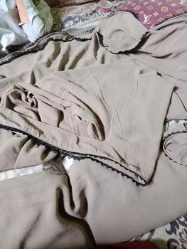 Product Review of Mukena Dewasa Jumbo 3in1 Crinkle Nadine Series from n**a 2