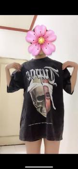 Product Review of Kaos Oversize Hiphop Rapper 2PAC Washed from u**1 2