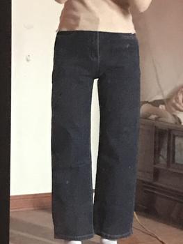 Product Review of Quần Jean Ống Rộng "Uri Jeans" Tulidu, Ống Đứng Rộng Chất Co Giãn Vải Cotton Jeans Cao Cấp [S90] from d**𐙚 3