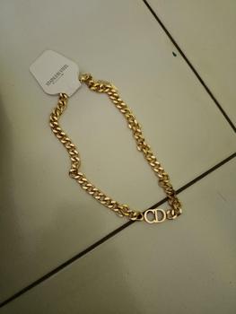 Product Review of Kalung Rantai Titan Model CD Tersedia Warna Rose Gold, Gold dan Silver Anti karat Aksesoris Elegan Titanium Asesoris Wanita from L**8 0