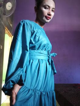 Product Review of DRESS NABILLA BY HAURA DRESS KATUN Wanita Toyobo Karet Casual Busui Balon from f**i 1