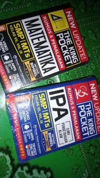 Product Review of BUKU THE KING POCKET RUMUS DAN PENALARAN MATEMATIKA SMP MTS KELAS VII, VIII, IX Soft Cover from w**✨ 0