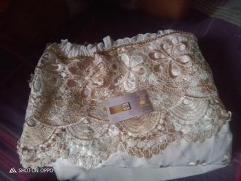 Product Review of [FREE BABY GOLD] Mukena sutra millo seroja tuton full kd [COD] from H**2 0